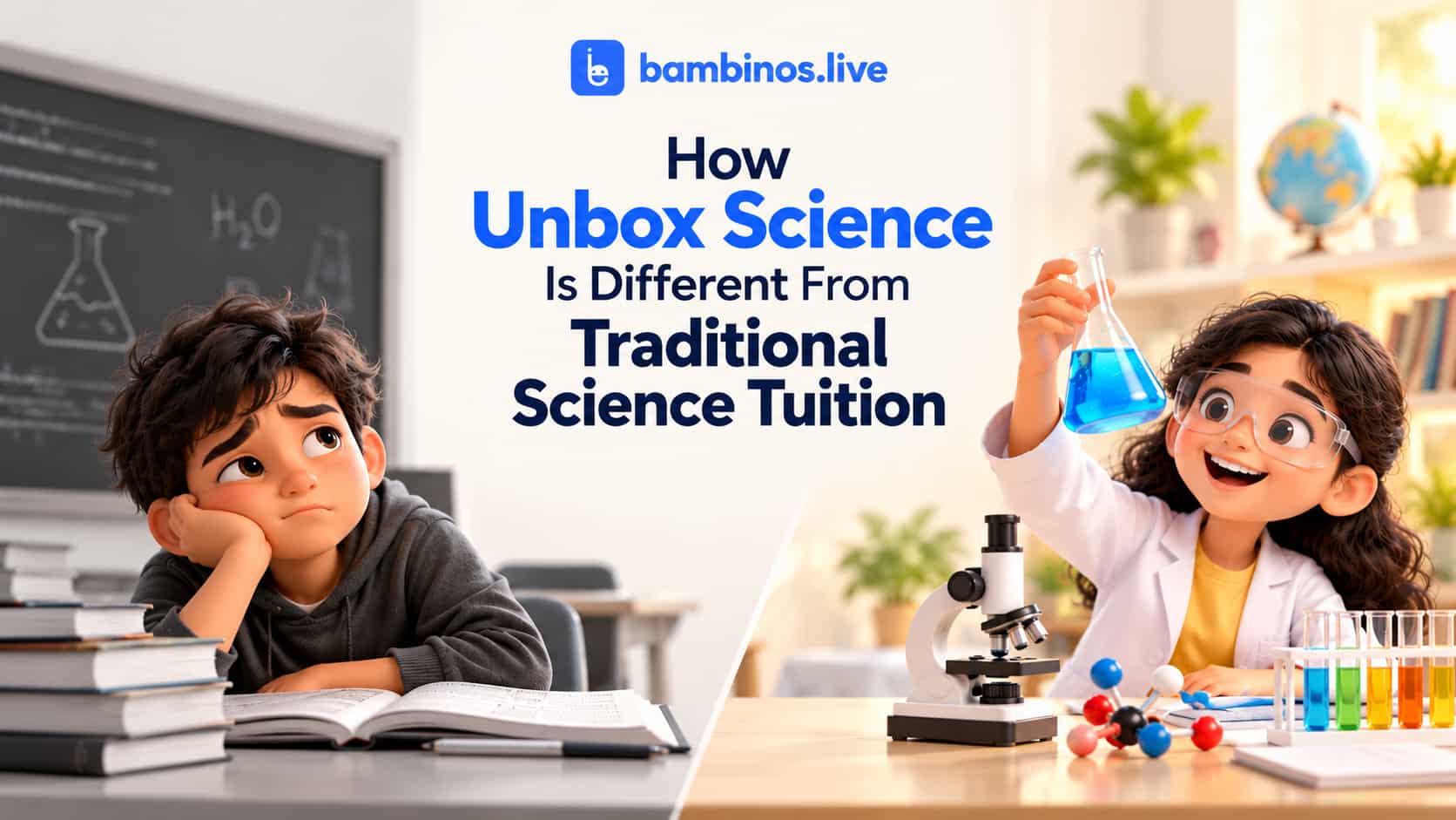 How Unbox Science Is Different From Traditional Science Tuition